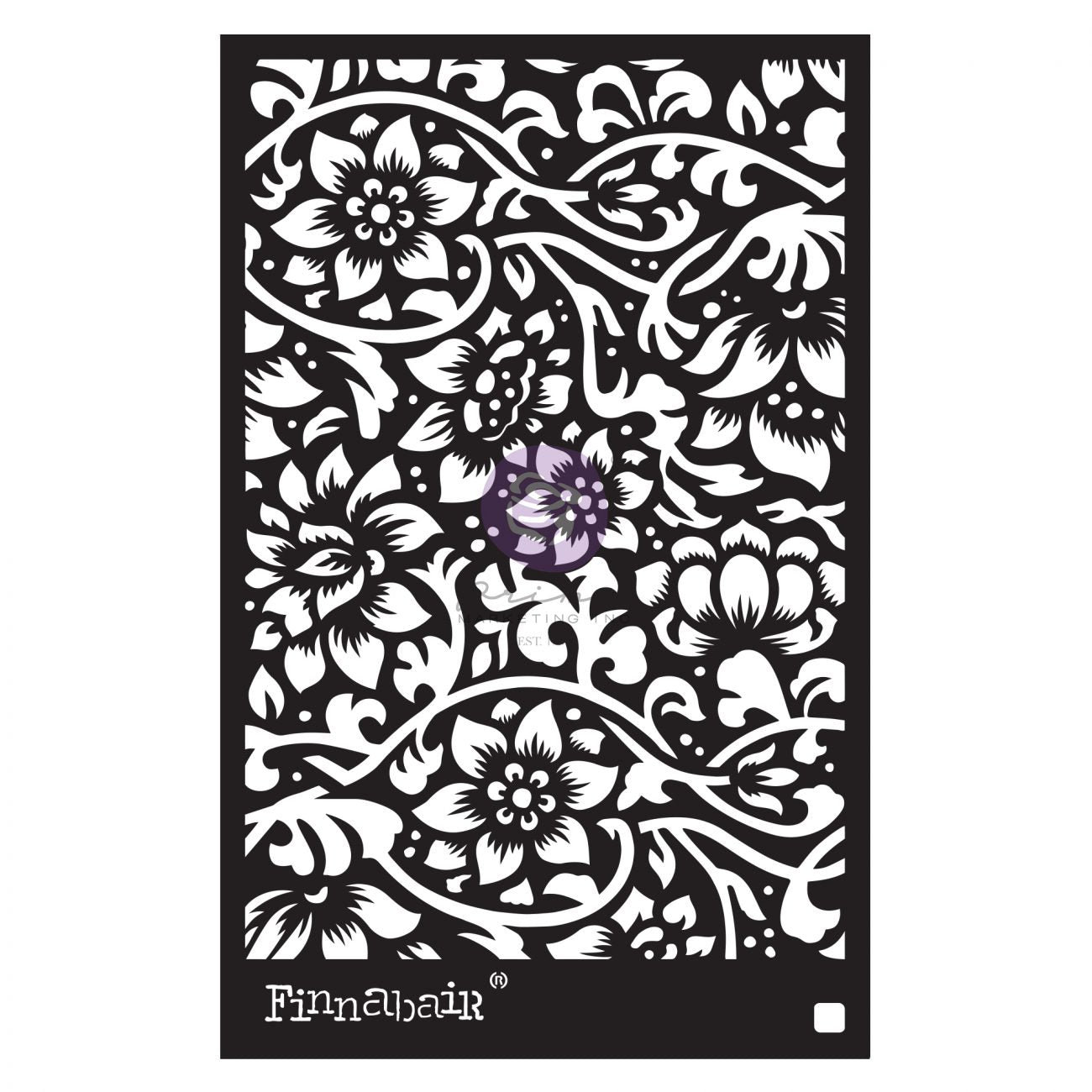 Finnabair Stencil - Bindweed Wallpaper