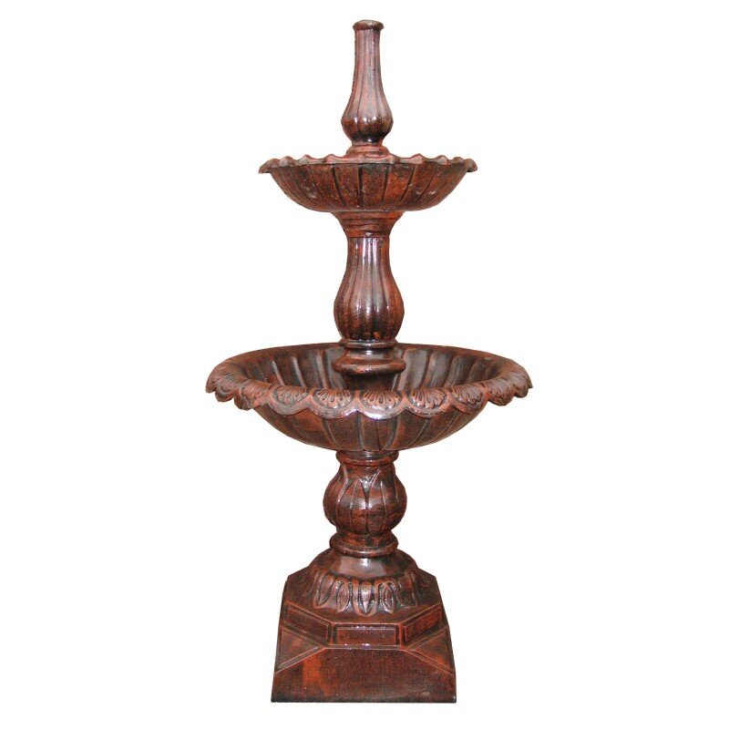 Cotswolds 2 Tier Cast Iron Fountain