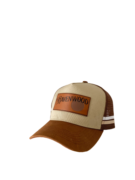 Brown & Cream Havenwood Trucker Cap