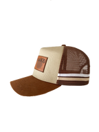 Brown & Cream Havenwood Trucker Cap