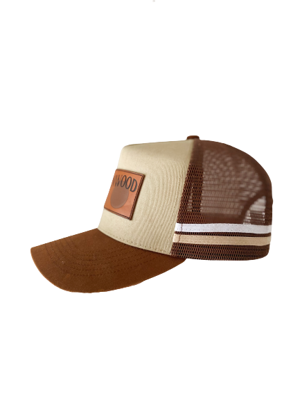 Brown & Cream Havenwood Trucker Cap