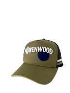Navy Blue & Green Havenwood Trucker Cap