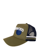 Navy Blue & Green Havenwood Trucker Cap