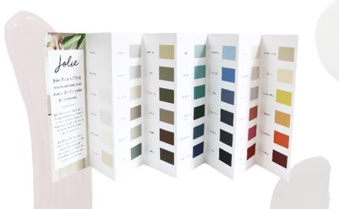 Jolie Paint - Quick Colour Chart