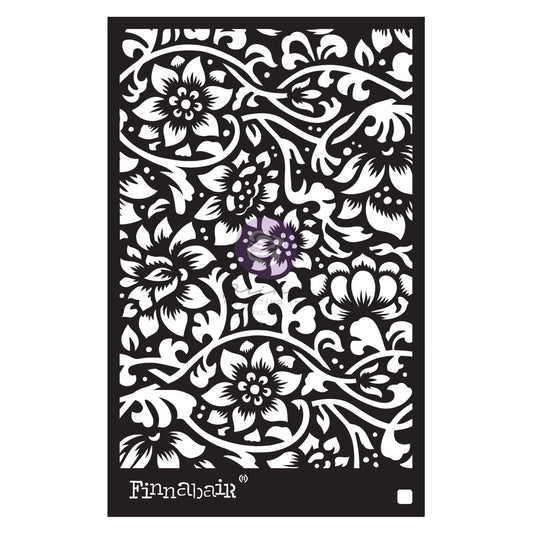 Finnabair Stencil - Bindweed Wallpaper