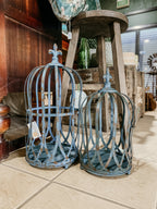 Distressed Crown Cloche